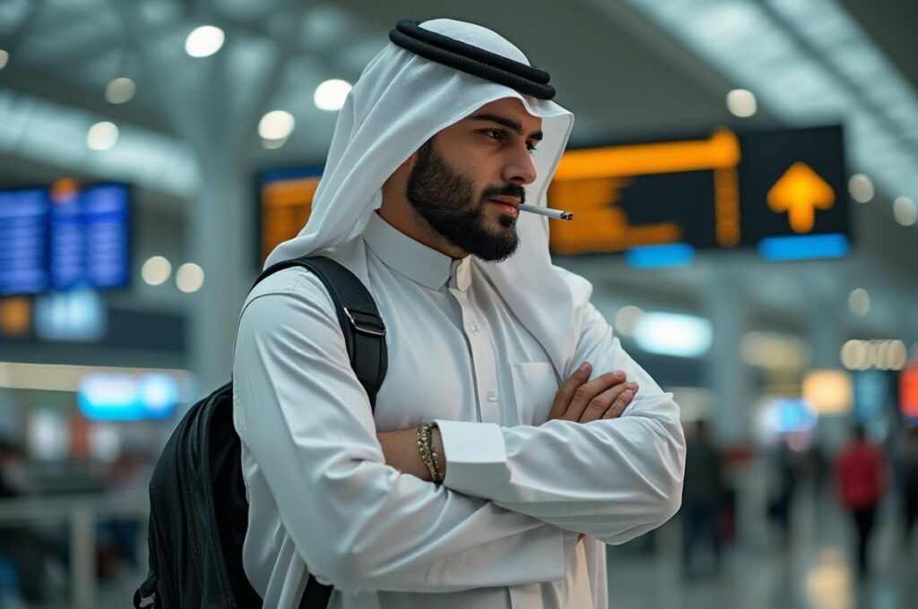 fumer Aéroport international du roi Fahd