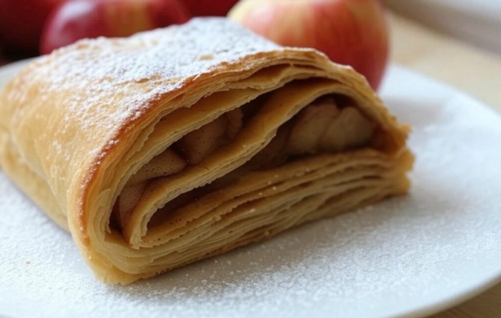 Apfelstrudel spécialité allemande