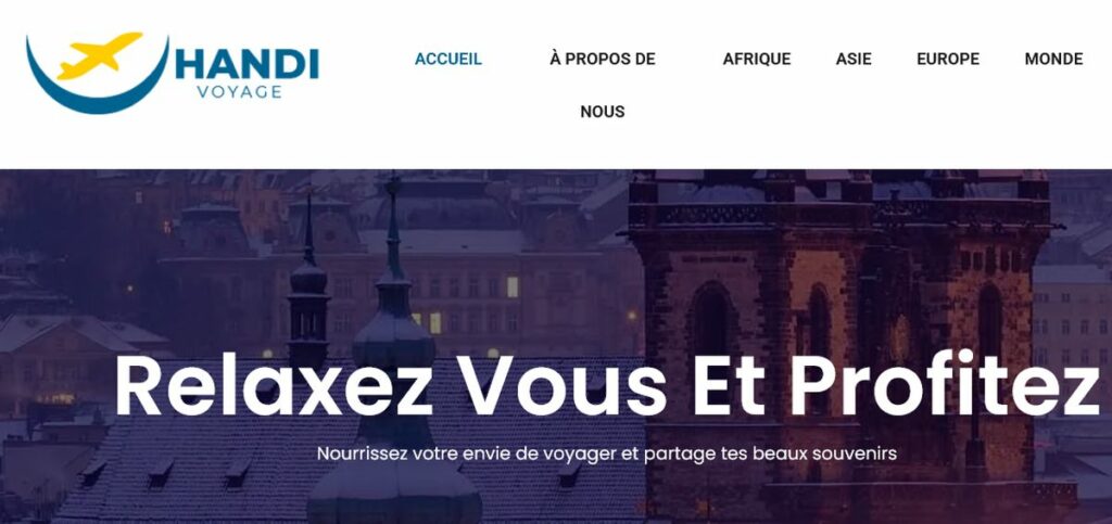 Handivoyage Agence de voyage pour personnes à mobilité réduite